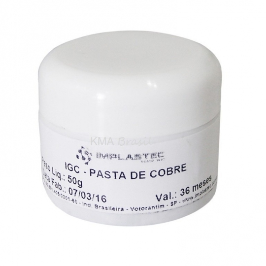 IGC - PASTA DE COBRE 50G IMPLASTEC