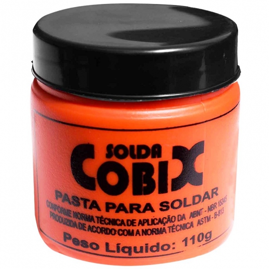 PASTA DE SOLDA - FLUXO EM PASTA - 110G - COBIX